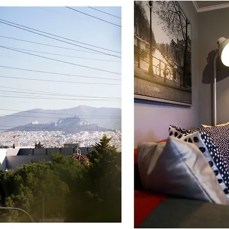 'romeo & Juliet' Cozy With Breathtaking View Apartment Athen